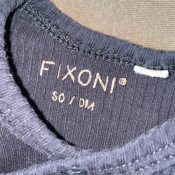 Newborn Fixoni Navy Ribbed Set - Picture 2 of 2